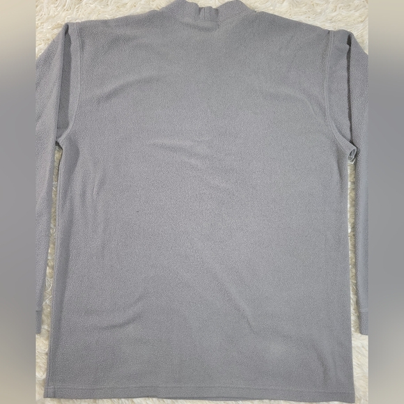 Woodlake Royal Gray Fleece Round Neck Pullover Sweatshirt Men's Size XLT - Picture 7 of 8